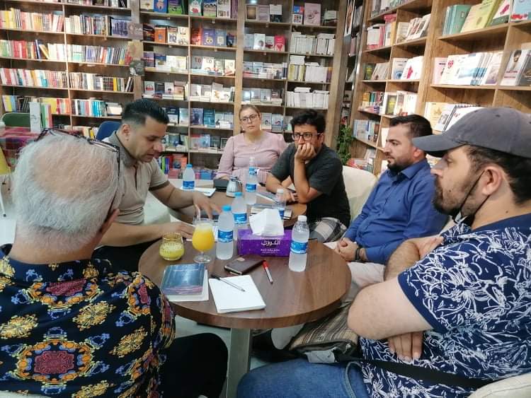  Book clubs have become much more common in Erbil and the Kurdistan Region over the past year. (Photo: Goran Sabah Ghafour)
